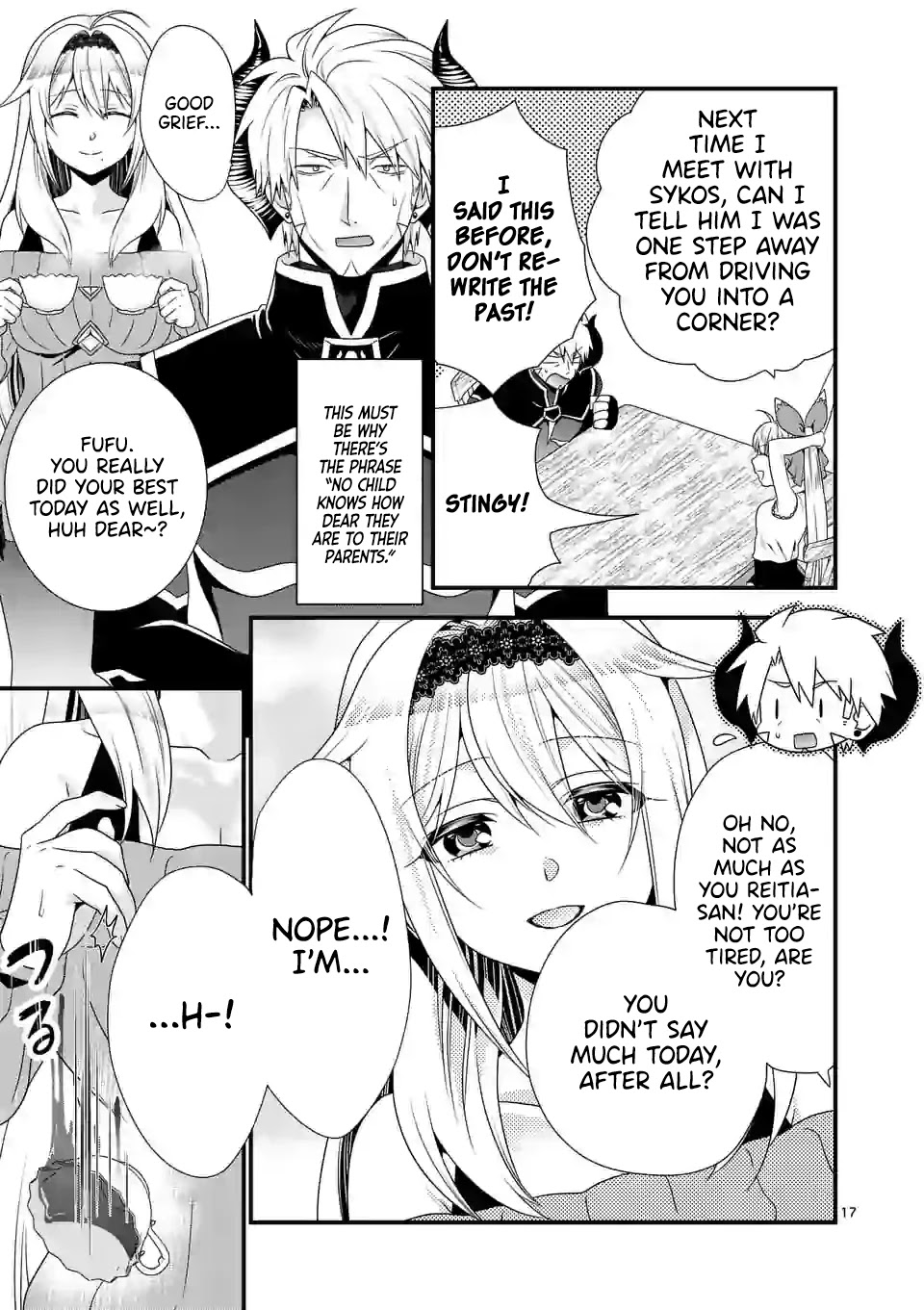 I Am A Demon King. I Got Remarried to A Mother of A Brave Woman, So She Became My Daughter-In-Law. Chapter 39 page 17 - Chapter 39