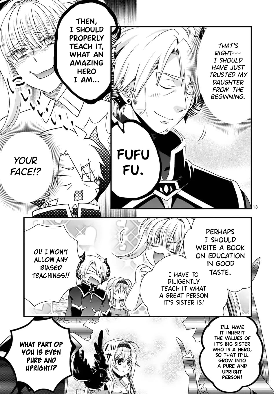 I Am A Demon King. I Got Remarried to A Mother of A Brave Woman, So She Became My Daughter-In-Law. Chapter 41 page 14 - Chapter 41