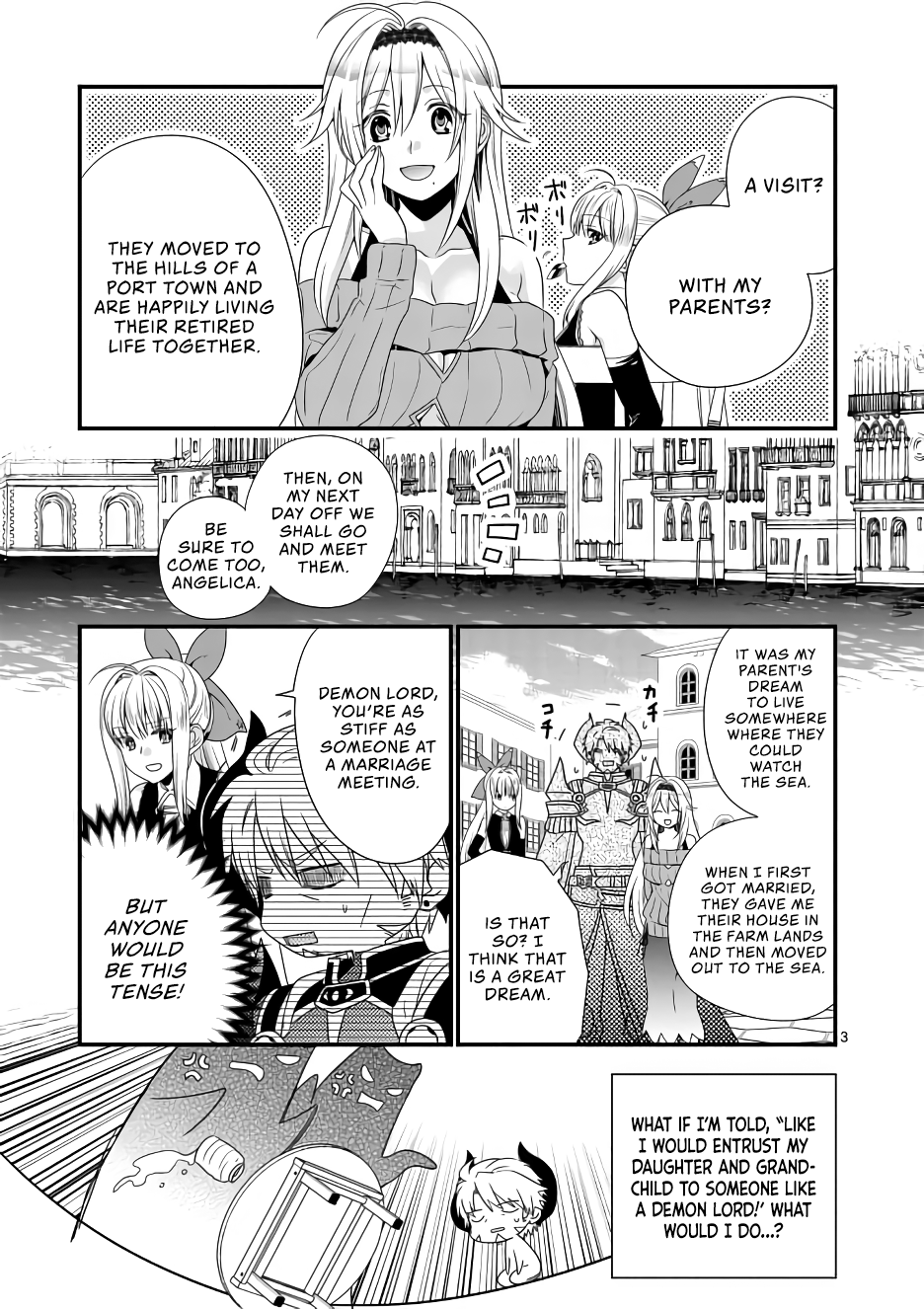 I Am A Demon King. I Got Remarried to A Mother of A Brave Woman, So She Became My Daughter-In-Law. Chapter 8 page 3 - Chapter 8