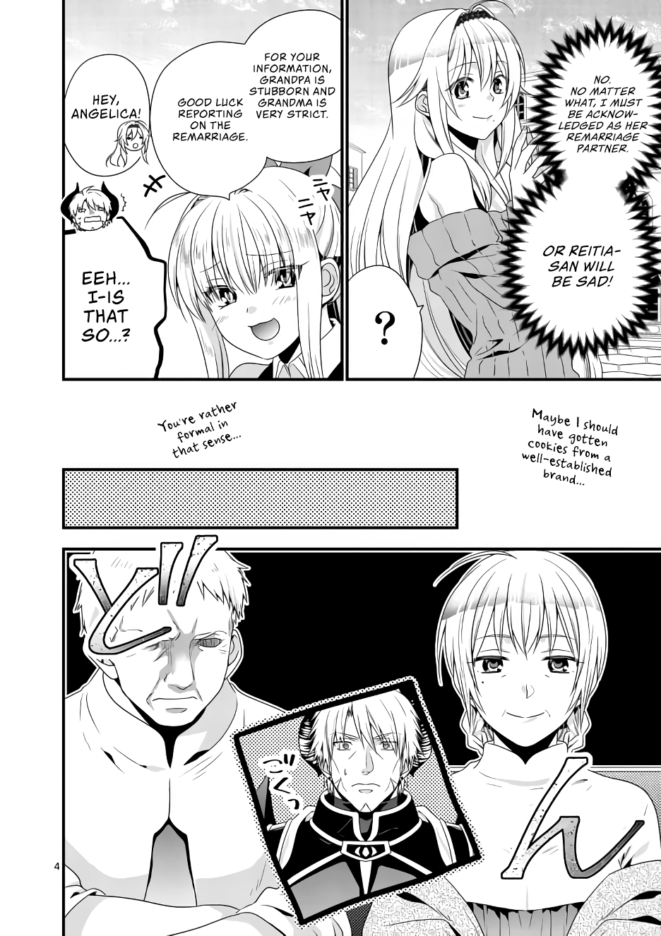 I Am A Demon King. I Got Remarried to A Mother of A Brave Woman, So She Became My Daughter-In-Law. Chapter 8 page 4 - Chapter 8