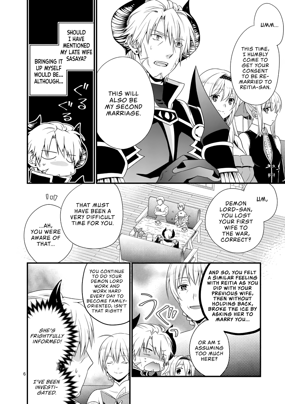 I Am A Demon King. I Got Remarried to A Mother of A Brave Woman, So She Became My Daughter-In-Law. Chapter 8 page 6 - Chapter 8