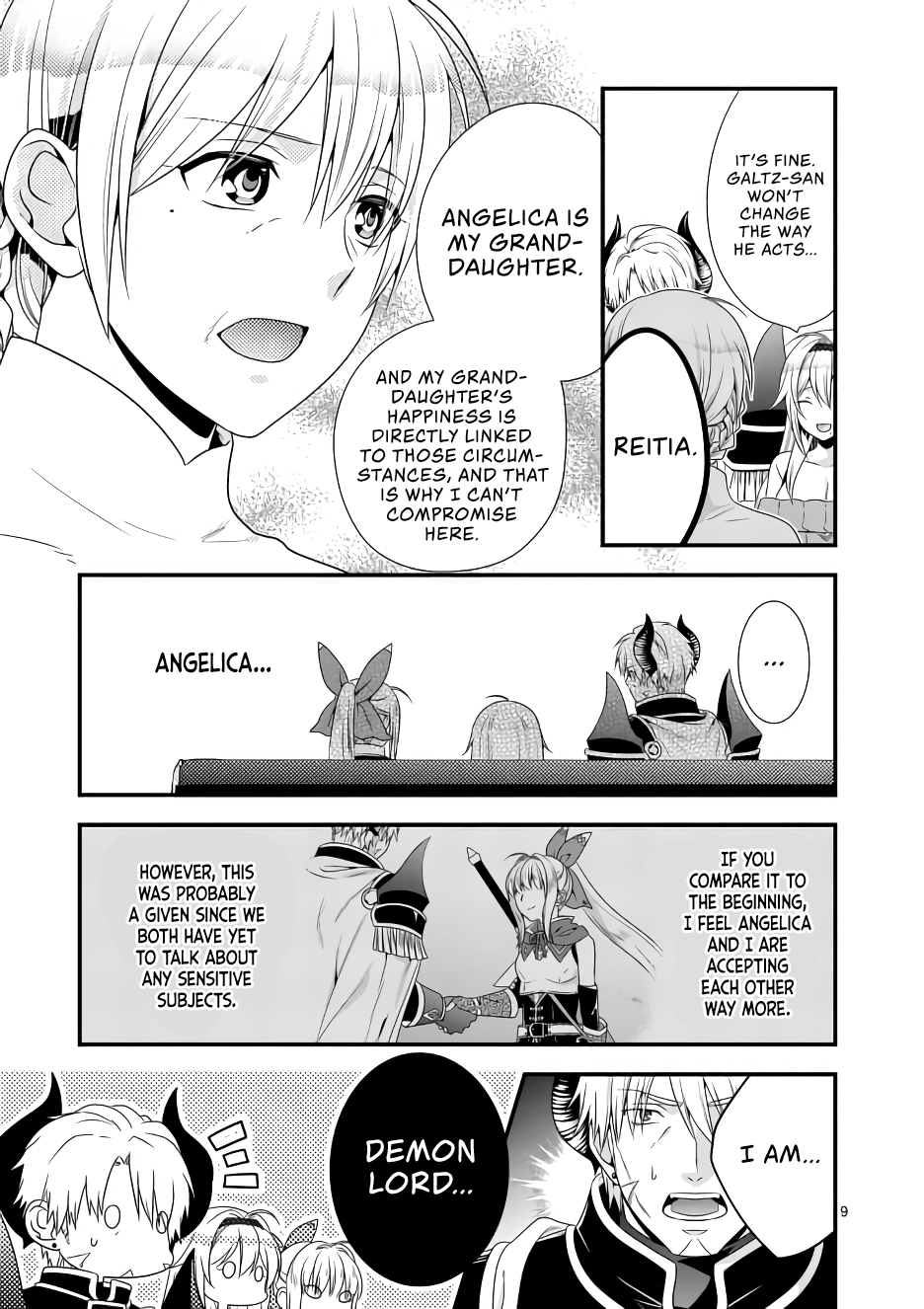 I Am A Demon King. I Got Remarried to A Mother of A Brave Woman, So She Became My Daughter-In-Law. Chapter 8 page 9 - Chapter 8