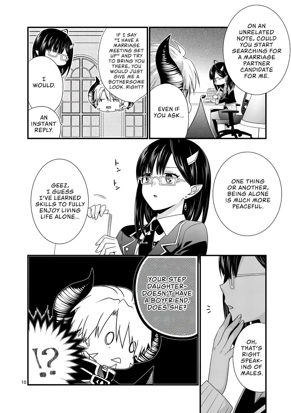 I Am A Demon King. I Got Remarried to A Mother of A Brave Woman, So She Became My Daughter-In-Law. Chapter 9 page 10 - Chapter 9