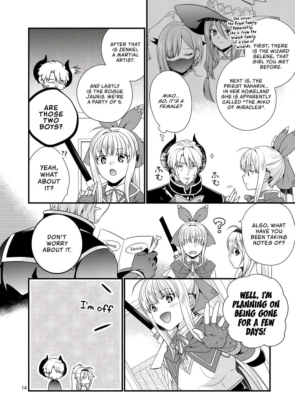 I Am A Demon King. I Got Remarried to A Mother of A Brave Woman, So She Became My Daughter-In-Law. Chapter 9 page 14 - Chapter 9