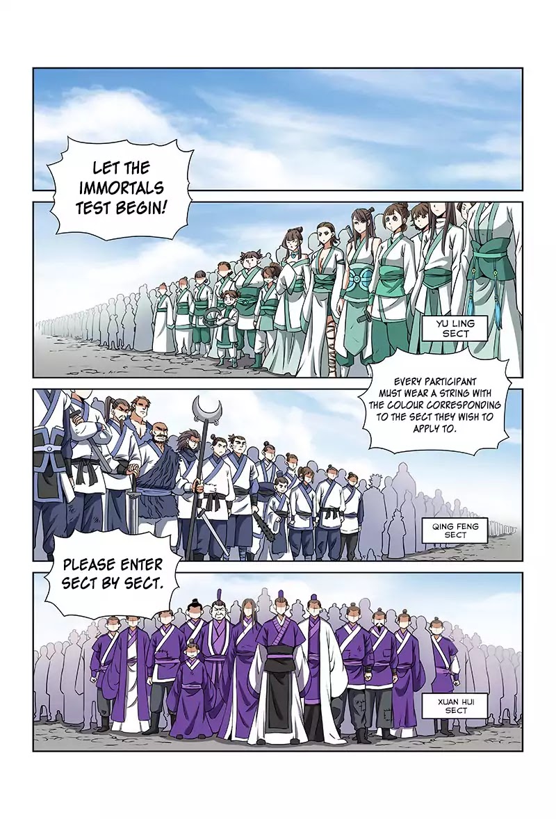 I Am a Great God Chapter 27 page 3 - Chapter 27: The four patriarchs (First Half)