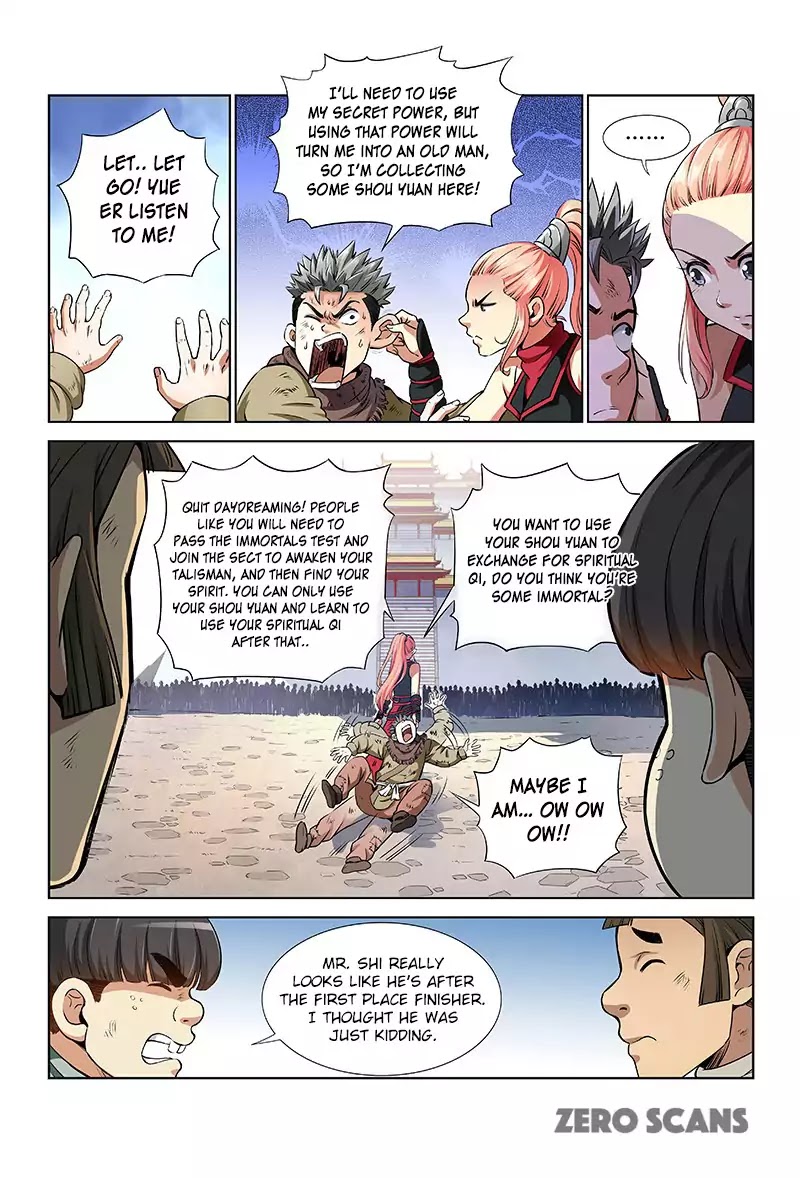 I Am a Great God Chapter 27 page 8 - Chapter 27: The four patriarchs (First Half)