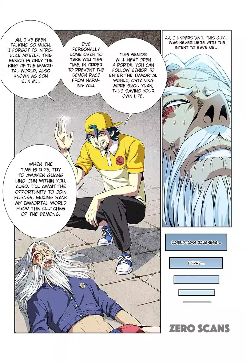 I Am a Great God Chapter 5 page 11 - Chapter 5: King of the Immortal World (Second Half)