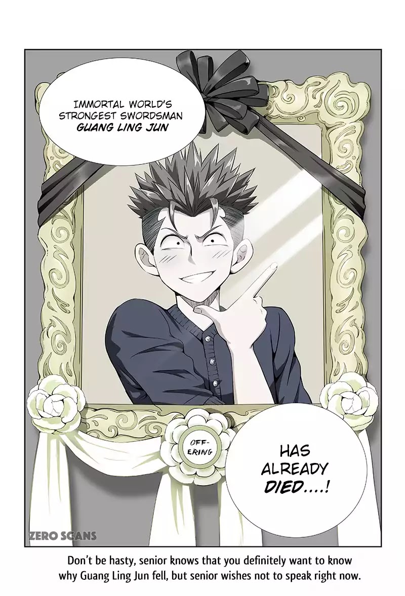 I Am a Great God Chapter 6 page 14 - Chapter 6: Senior Wishes Not To Speak Right Now