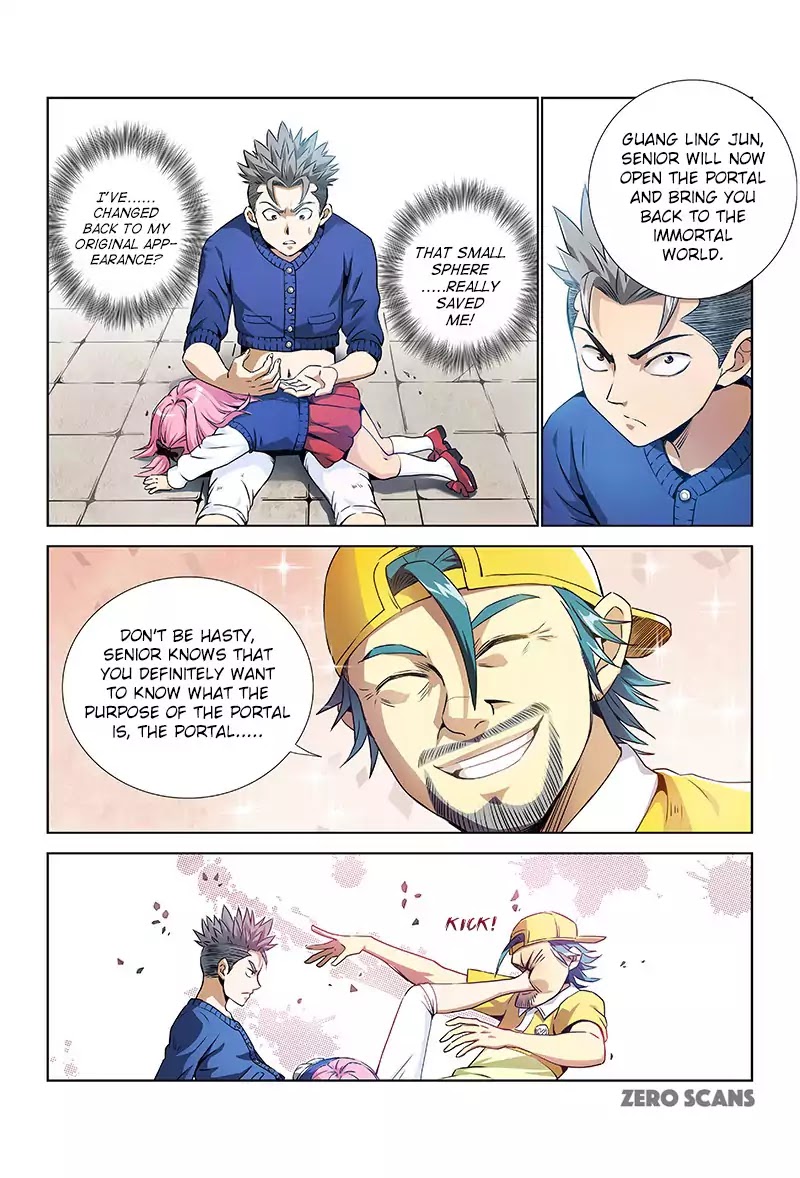 I Am a Great God Chapter 6 page 2 - Chapter 6: Senior Wishes Not To Speak Right Now