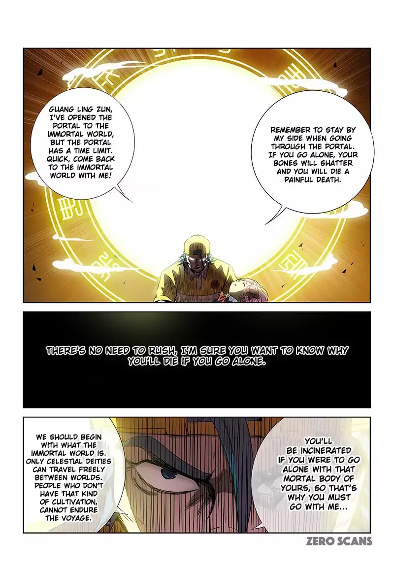 I Am a Great God Chapter 6 page 6 - Chapter 6: Senior Wishes Not To Speak Right Now