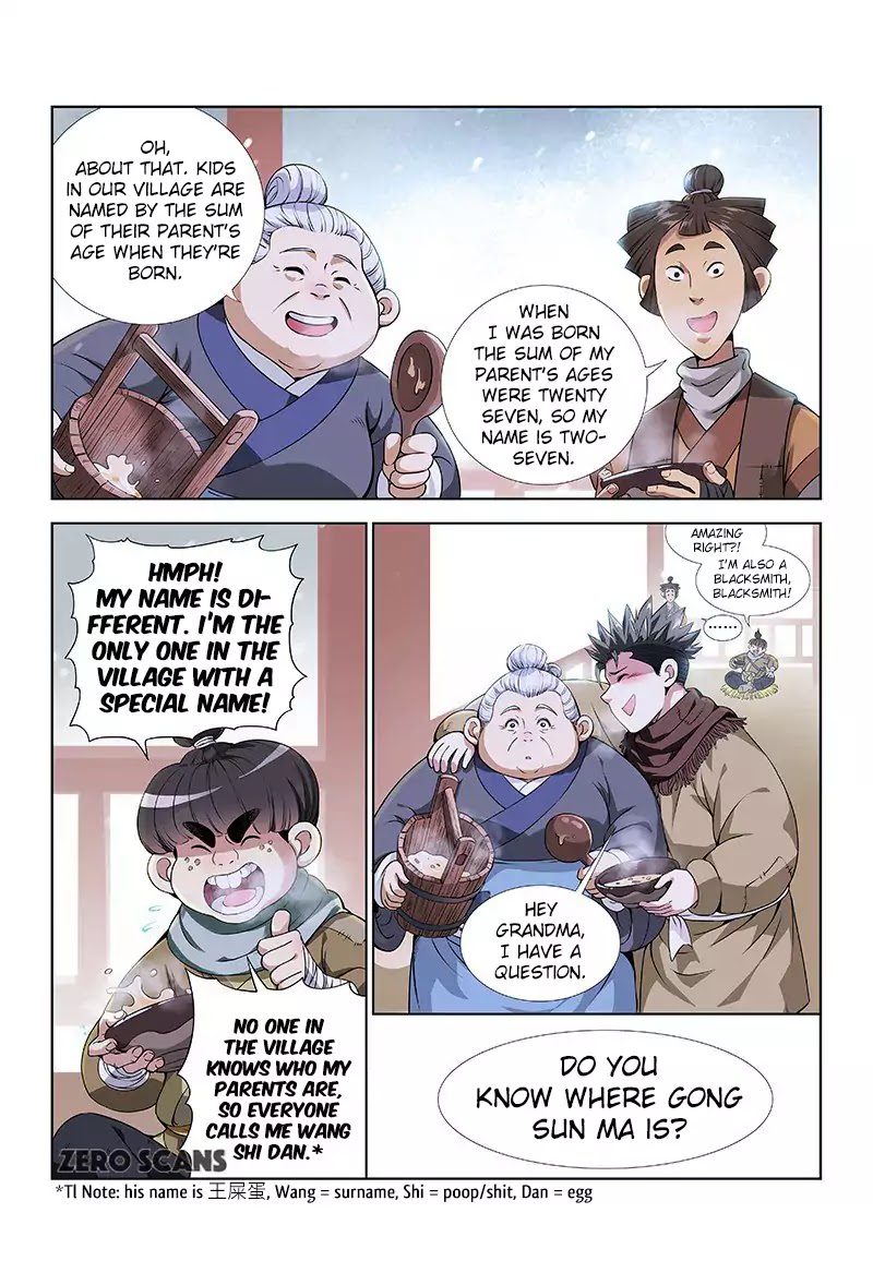 I Am a Great God Chapter 8 page 4 - Chapter 8: Heavenly Cliff (Second Half)