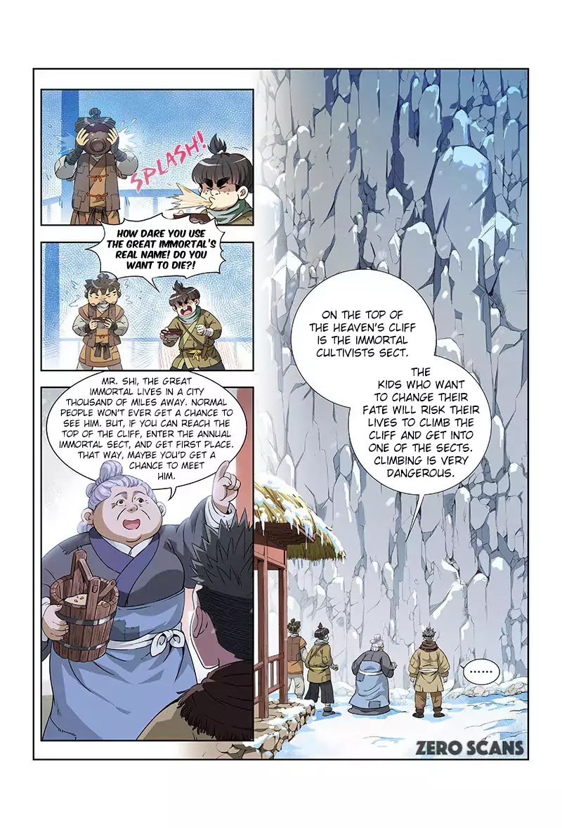 I Am a Great God Chapter 8 page 5 - Chapter 8: Heavenly Cliff (Second Half)