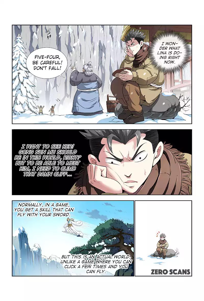 I Am a Great God Chapter 8 page 8 - Chapter 8: Heavenly Cliff (Second Half)