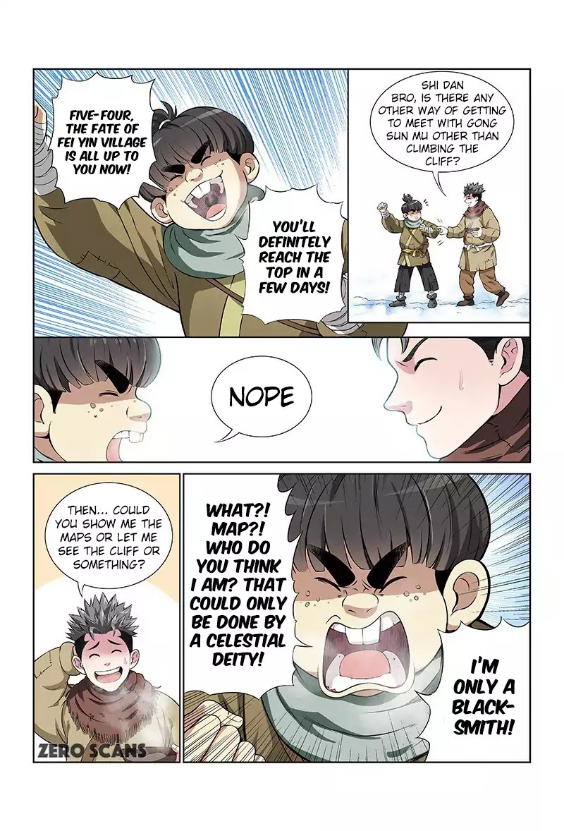 I Am a Great God Chapter 8 page 9 - Chapter 8: Heavenly Cliff (Second Half)