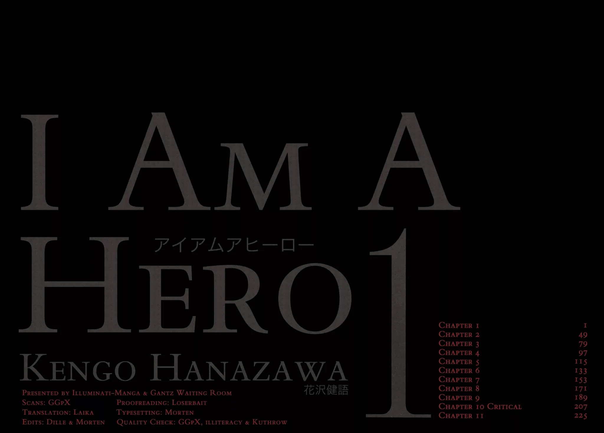 I am a Hero Chapter 1 page 6 - Chapter 1