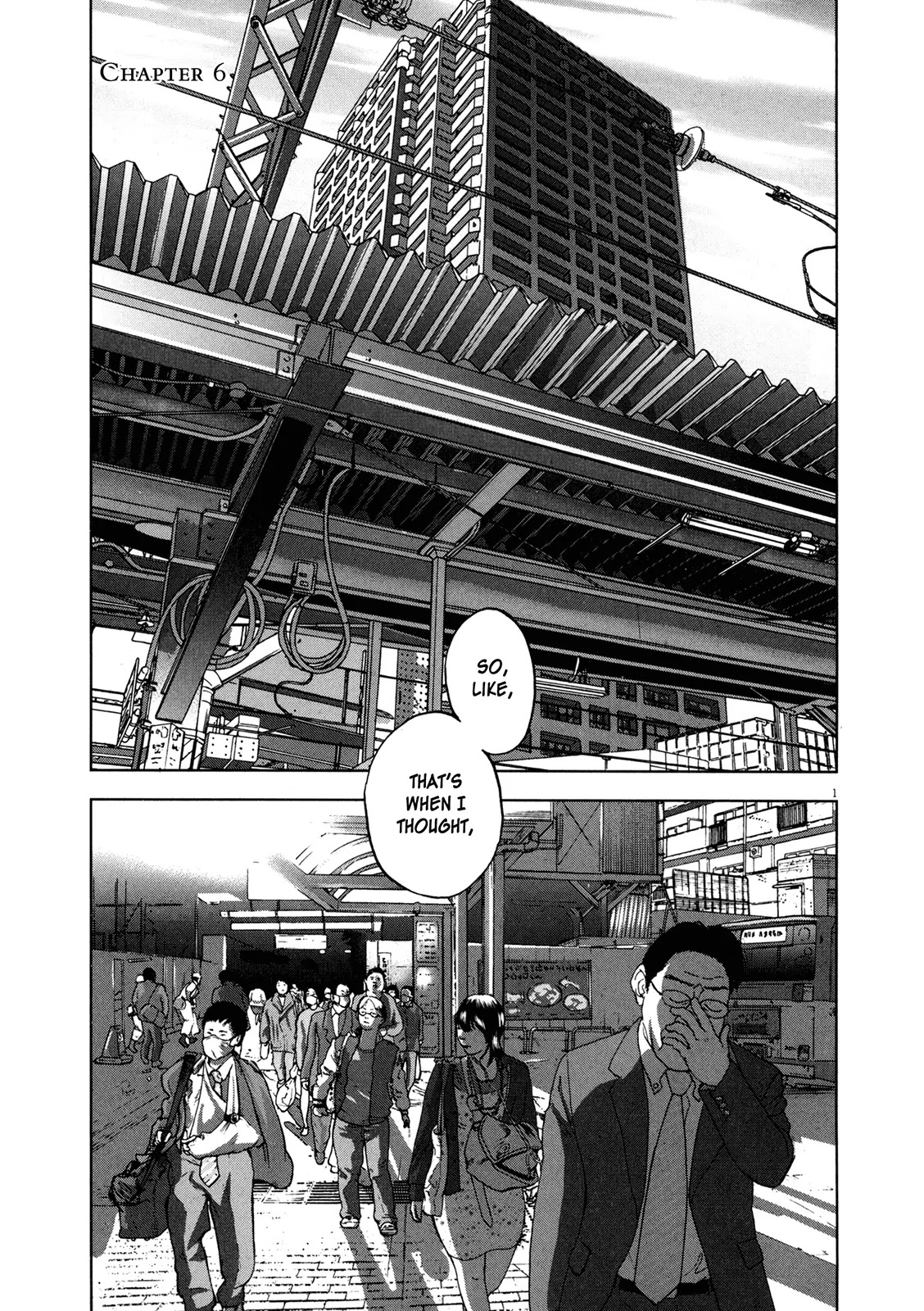 I am a Hero Chapter 6 page 1 - Chapter 6