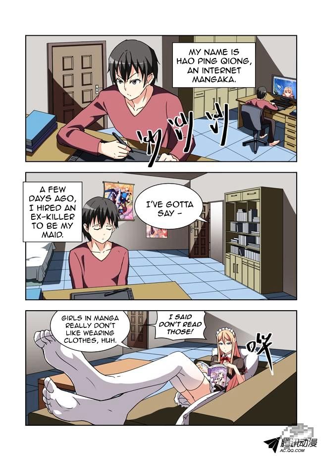 I Am A Killer Maid Chapter 11 page 2 - Chapter 11 : I Went To Meet Readers (1)