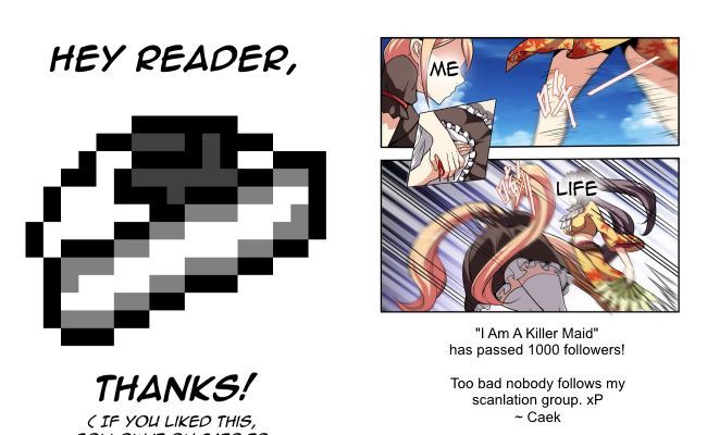 I Am A Killer Maid Chapter 19 page 12 - Chapter 19 : I Went to Meet Readers (9)