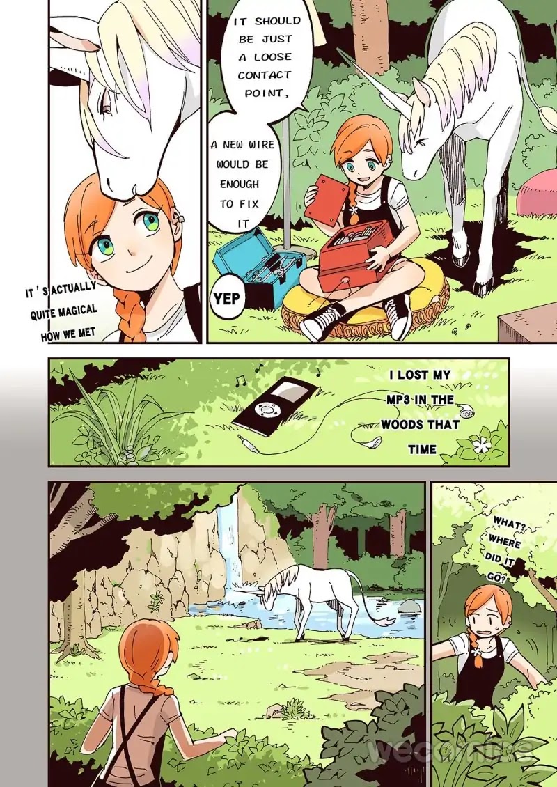I Am A Unicorn Chapter 1 page 3 - Chapter 1: Unicorn