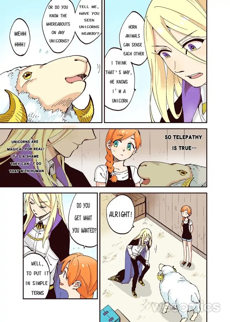 I Am A Unicorn Chapter 2 page 8 - Chapter 2: Sheep