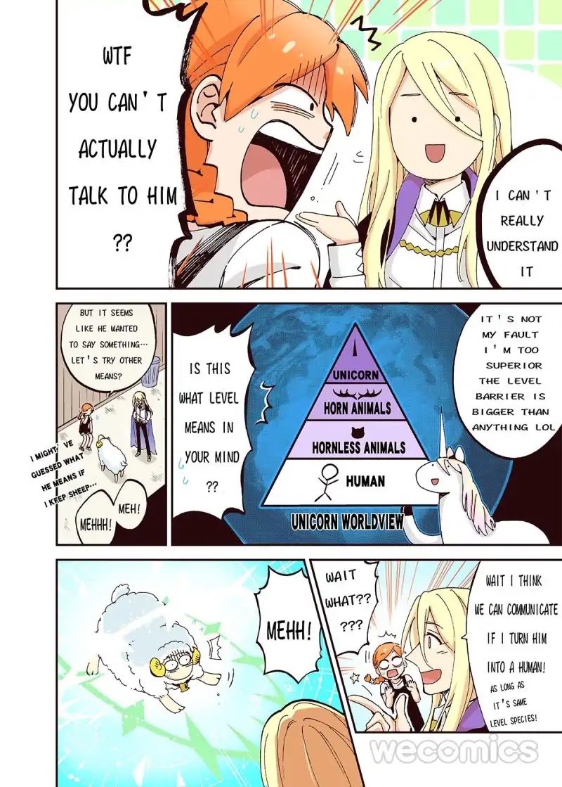 I Am A Unicorn Chapter 2 page 9 - Chapter 2: Sheep