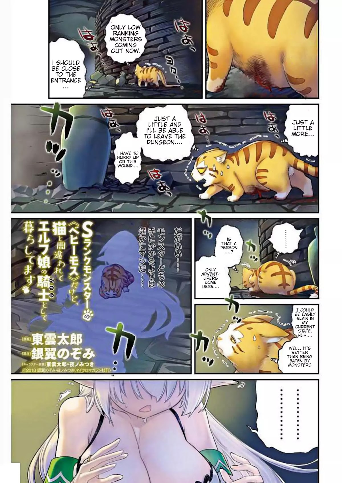 I Am Behemoth Of The S Rank Monster But I Am Mistaken As A Cat And I Live As A Pet Of Elf Girl Chapter 1 page 1 - Chapter 1: A Knight's Vow