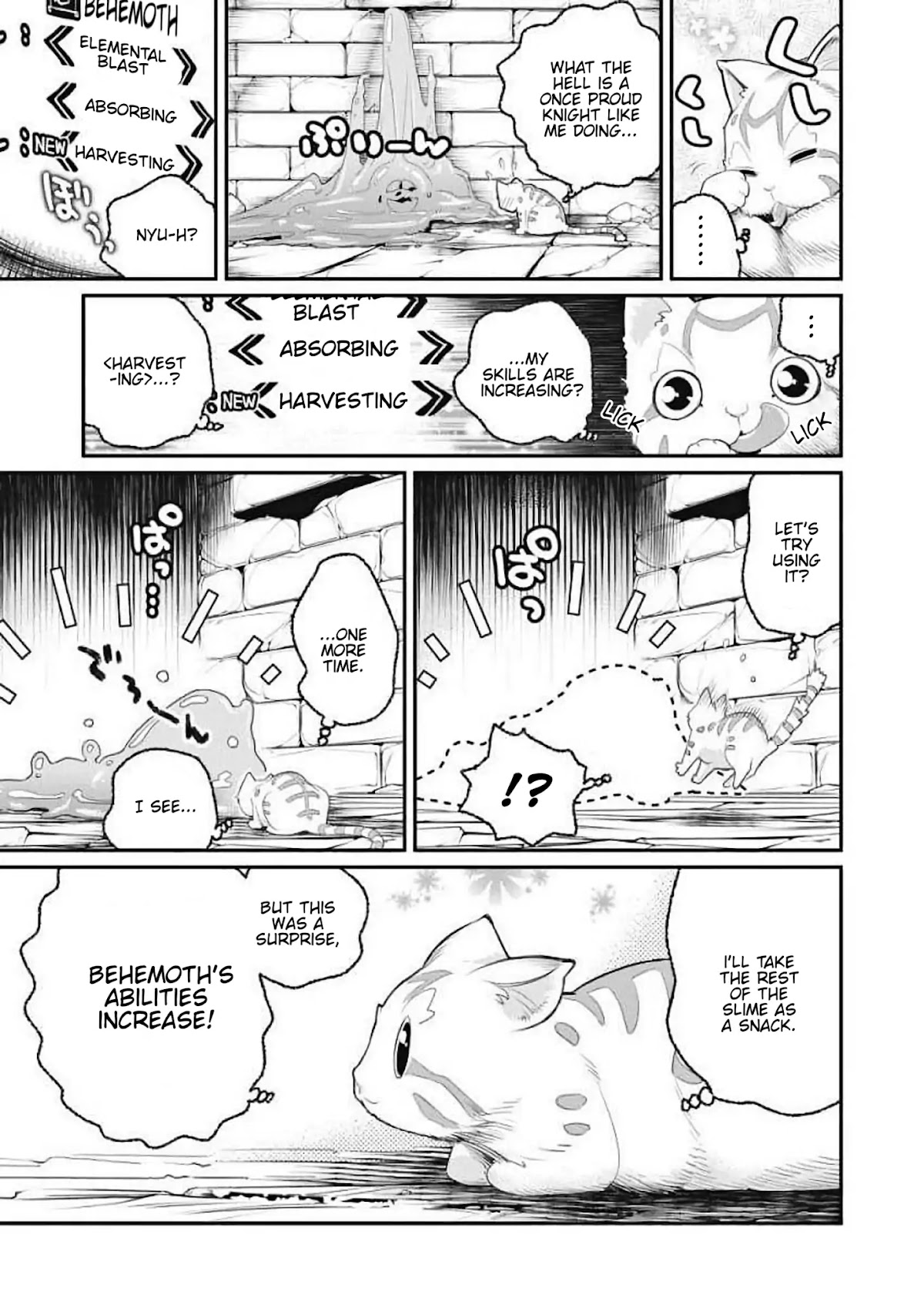 I Am Behemoth Of The S Rank Monster But I Am Mistaken As A Cat And I Live As A Pet Of Elf Girl Chapter 1 page 13 - Chapter 1: A Knight's Vow