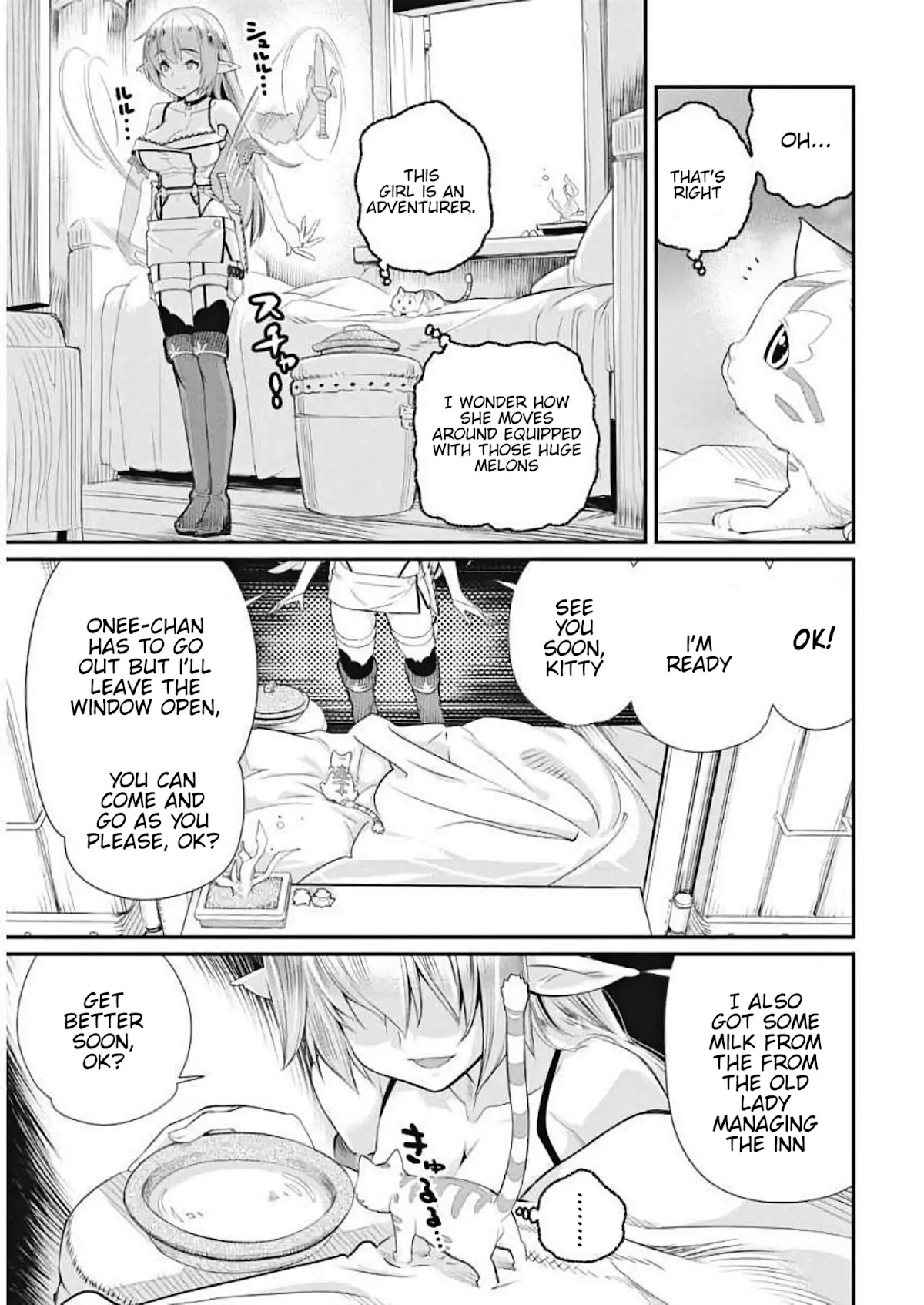 I Am Behemoth Of The S Rank Monster But I Am Mistaken As A Cat And I Live As A Pet Of Elf Girl Chapter 1 page 27 - Chapter 1: A Knight's Vow