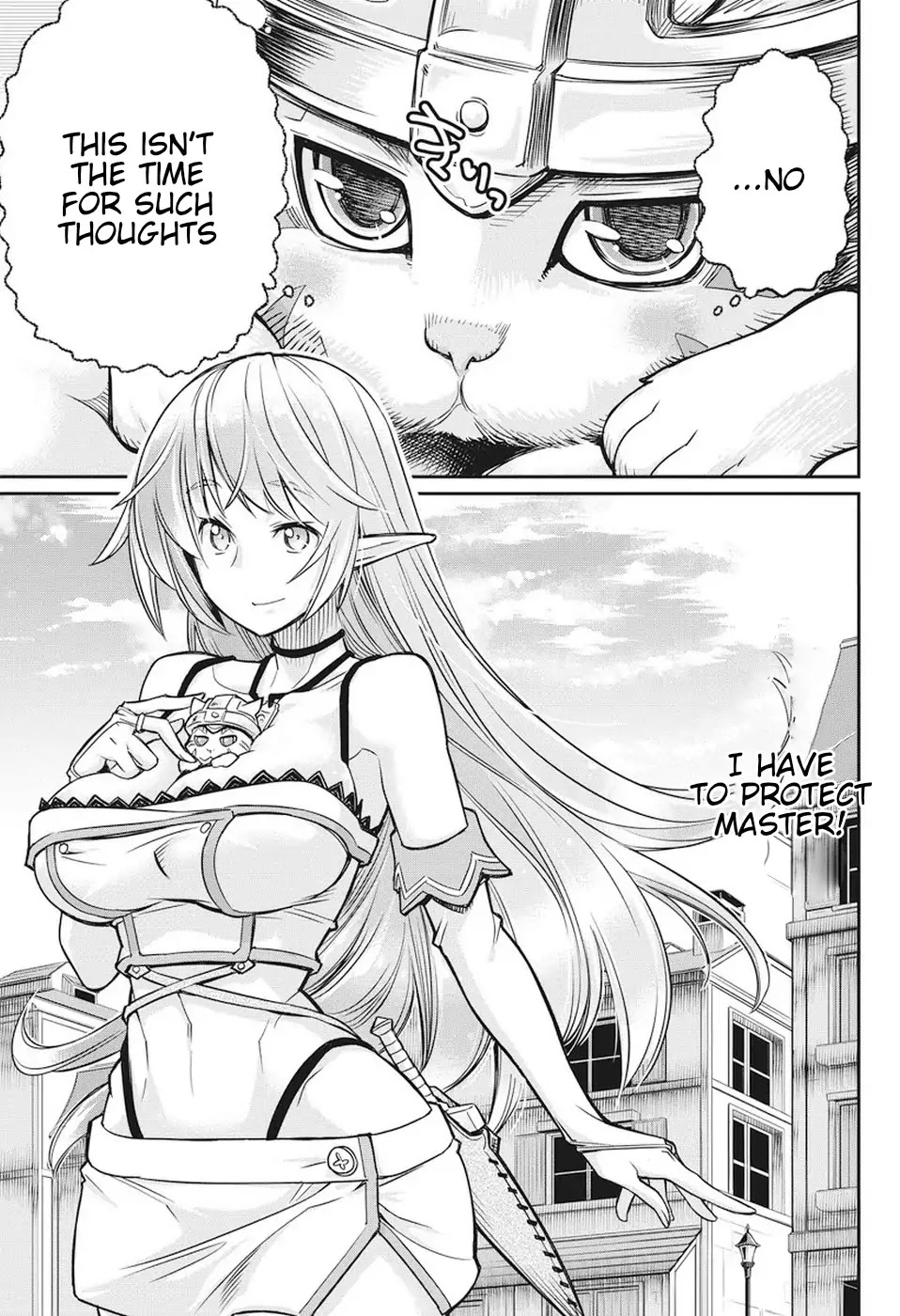 I Am Behemoth Of The S Rank Monster But I Am Mistaken As A Cat And I Live As A Pet Of Elf Girl Chapter 10 page 12 - Chapter 10: Knight-Captain Cedric