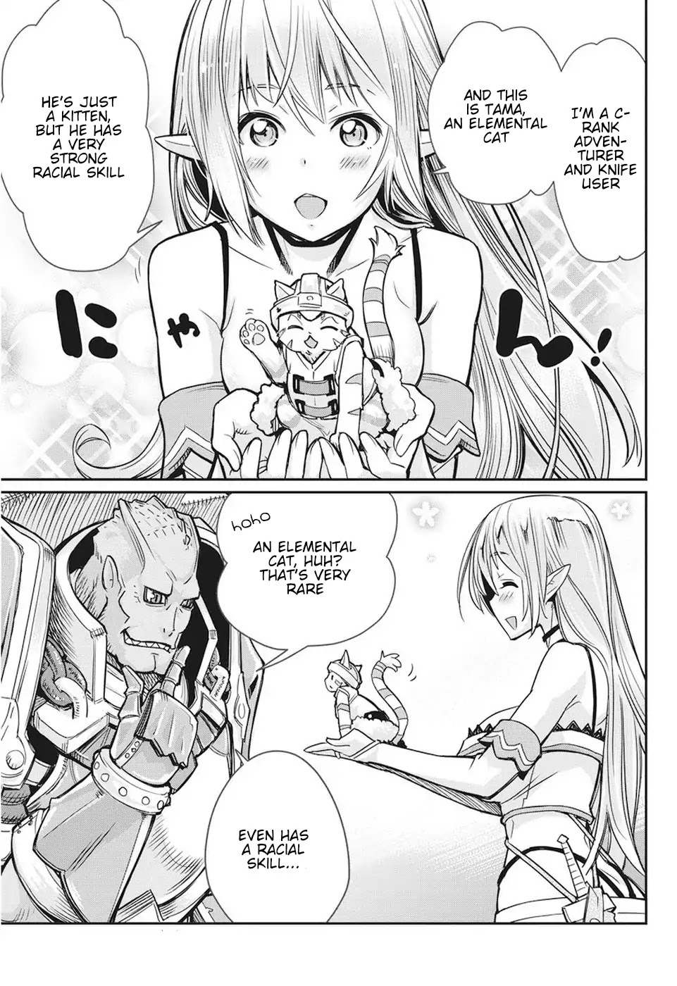 I Am Behemoth Of The S Rank Monster But I Am Mistaken As A Cat And I Live As A Pet Of Elf Girl Chapter 10 page 18 - Chapter 10: Knight-Captain Cedric