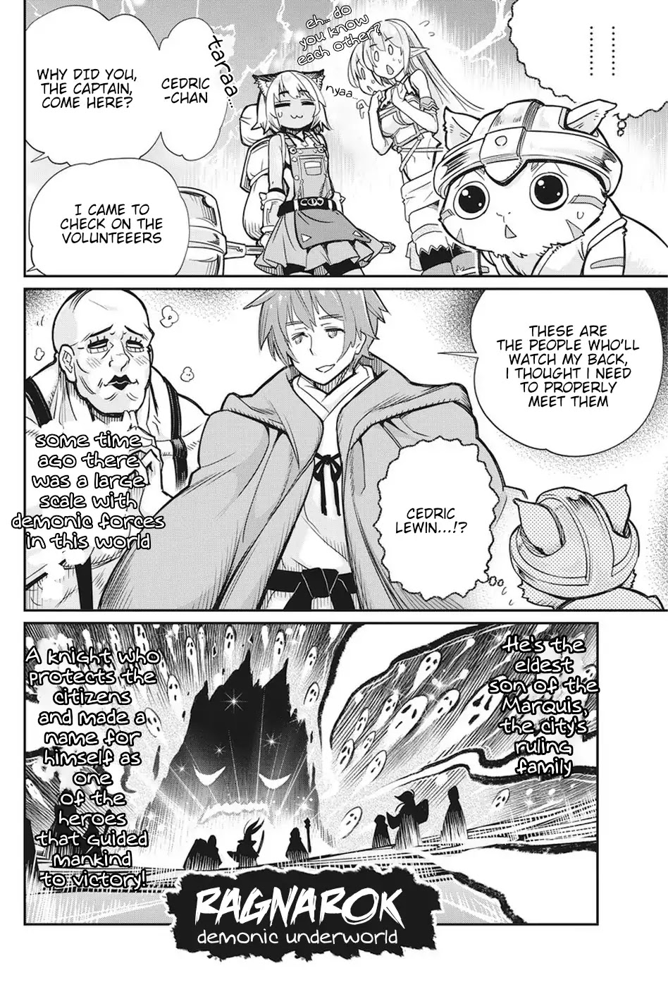 I Am Behemoth Of The S Rank Monster But I Am Mistaken As A Cat And I Live As A Pet Of Elf Girl Chapter 10 page 2 - Chapter 10: Knight-Captain Cedric
