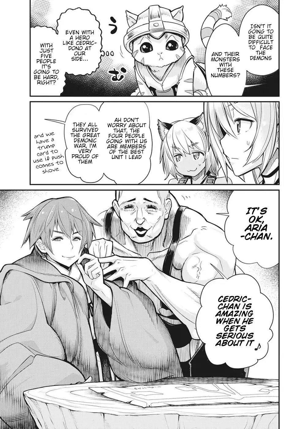 I Am Behemoth Of The S Rank Monster But I Am Mistaken As A Cat And I Live As A Pet Of Elf Girl Chapter 10 page 5 - Chapter 10: Knight-Captain Cedric