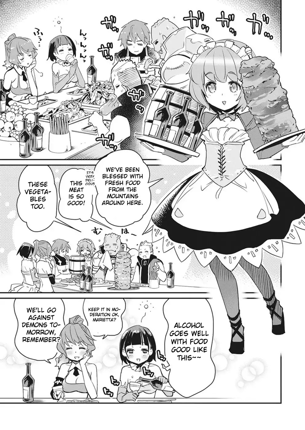 I Am Behemoth Of The S Rank Monster But I Am Mistaken As A Cat And I Live As A Pet Of Elf Girl Chapter 11 page 10 - Chapter 11: The Knight Squad's Abilities