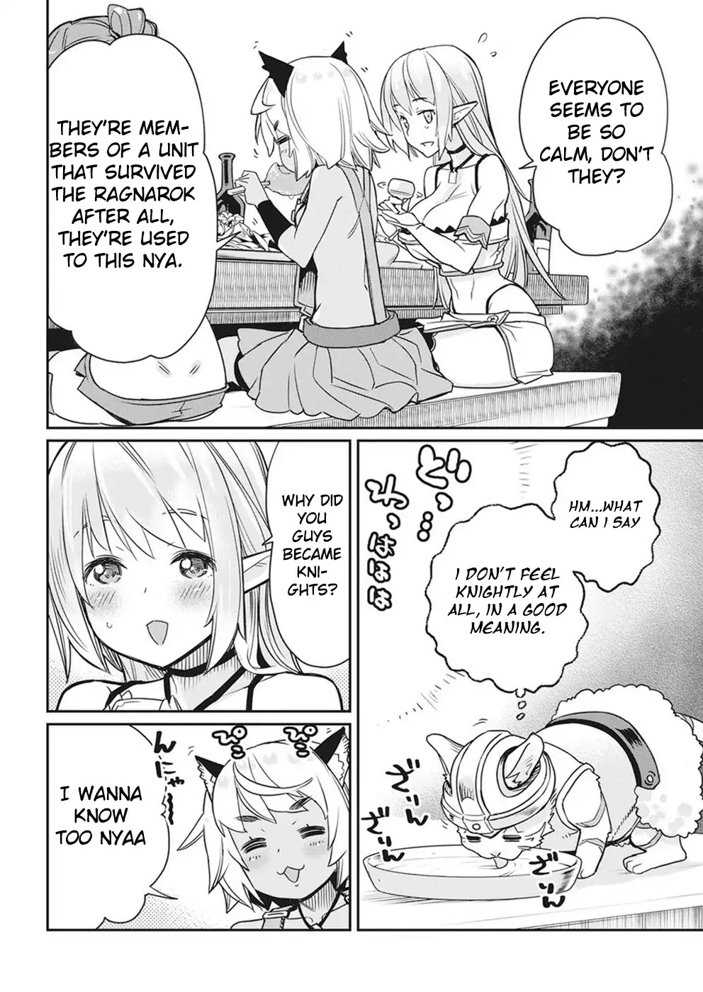 I Am Behemoth Of The S Rank Monster But I Am Mistaken As A Cat And I Live As A Pet Of Elf Girl Chapter 11 page 11 - Chapter 11: The Knight Squad's Abilities