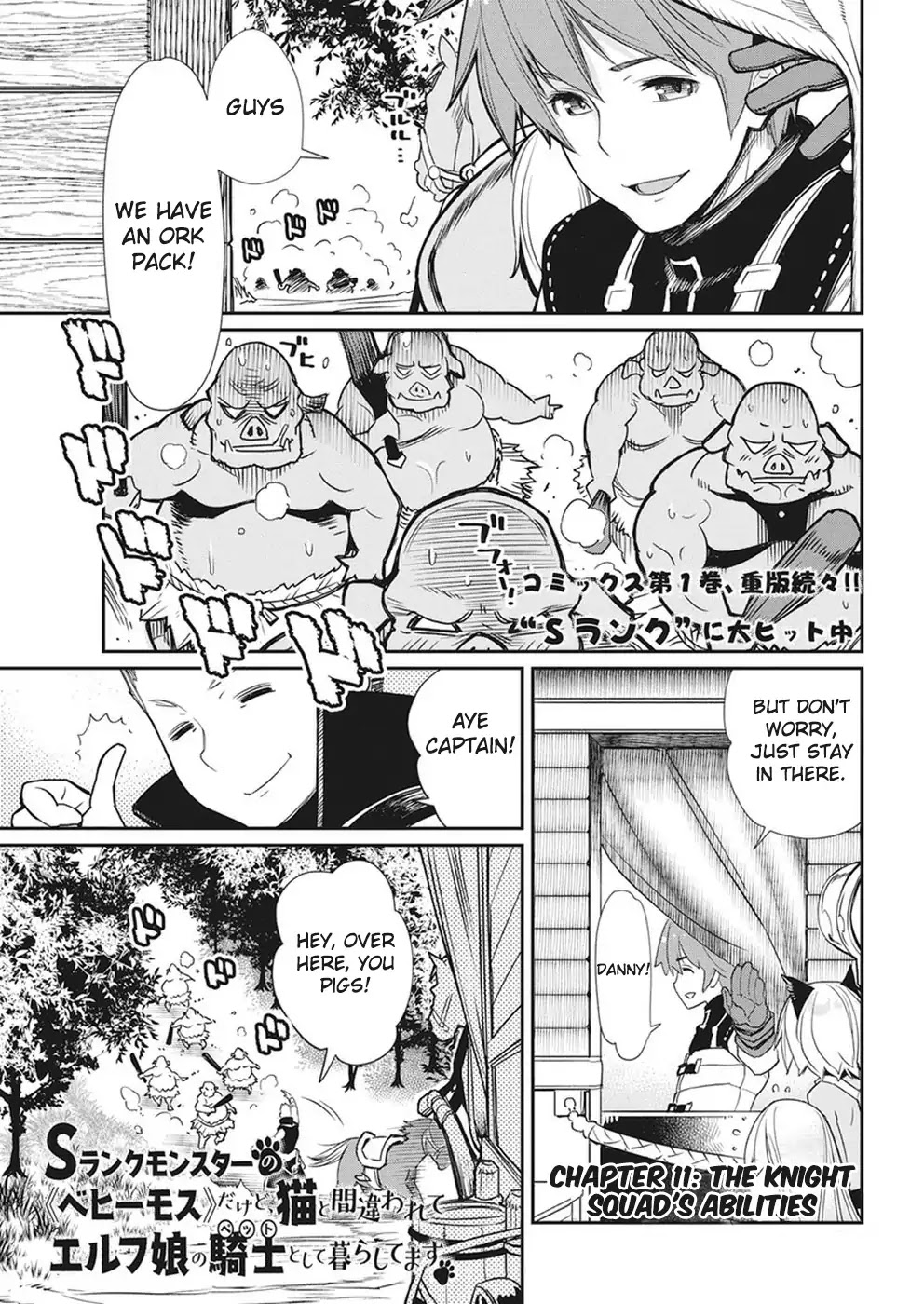 I Am Behemoth Of The S Rank Monster But I Am Mistaken As A Cat And I Live As A Pet Of Elf Girl Chapter 11 page 2 - Chapter 11: The Knight Squad's Abilities