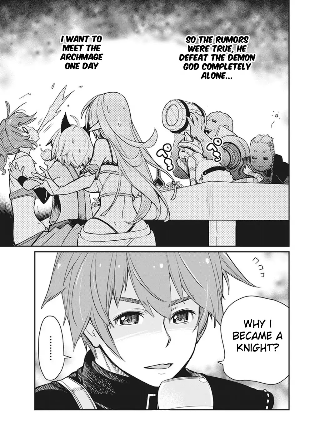 I Am Behemoth Of The S Rank Monster But I Am Mistaken As A Cat And I Live As A Pet Of Elf Girl Chapter 11 page 20 - Chapter 11: The Knight Squad's Abilities