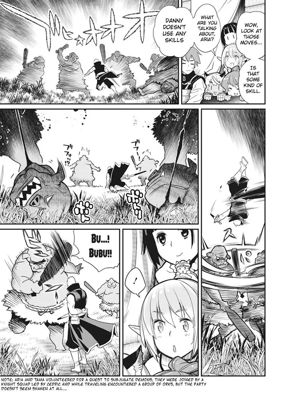 I Am Behemoth Of The S Rank Monster But I Am Mistaken As A Cat And I Live As A Pet Of Elf Girl Chapter 11 page 4 - Chapter 11: The Knight Squad's Abilities