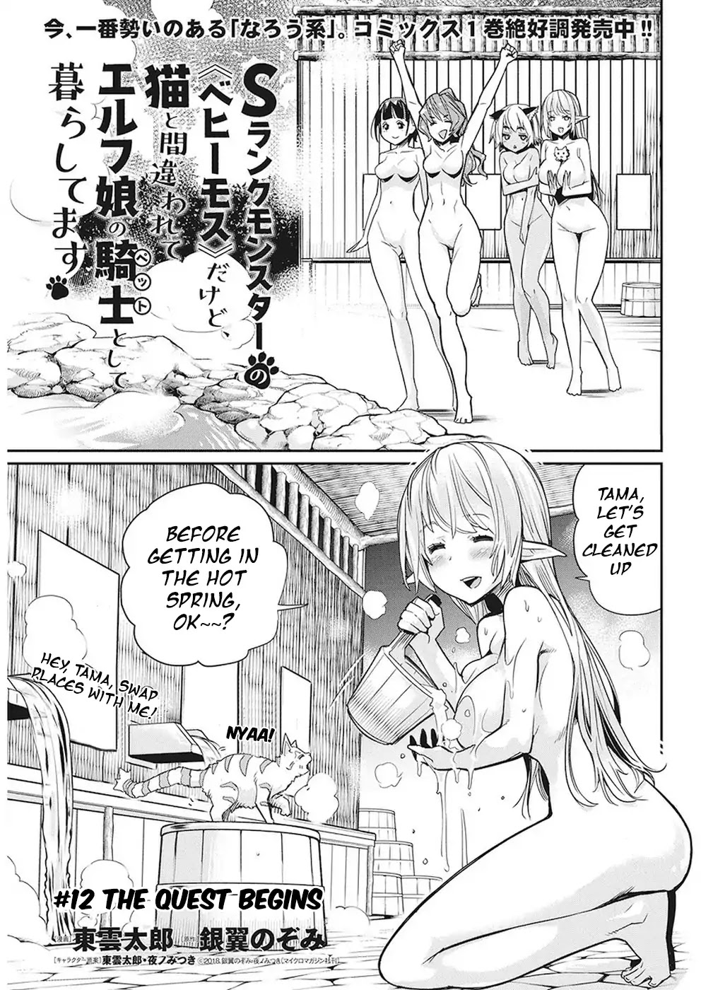 I Am Behemoth Of The S Rank Monster But I Am Mistaken As A Cat And I Live As A Pet Of Elf Girl Chapter 12 page 2 - Chapter 12: The Quest Begins