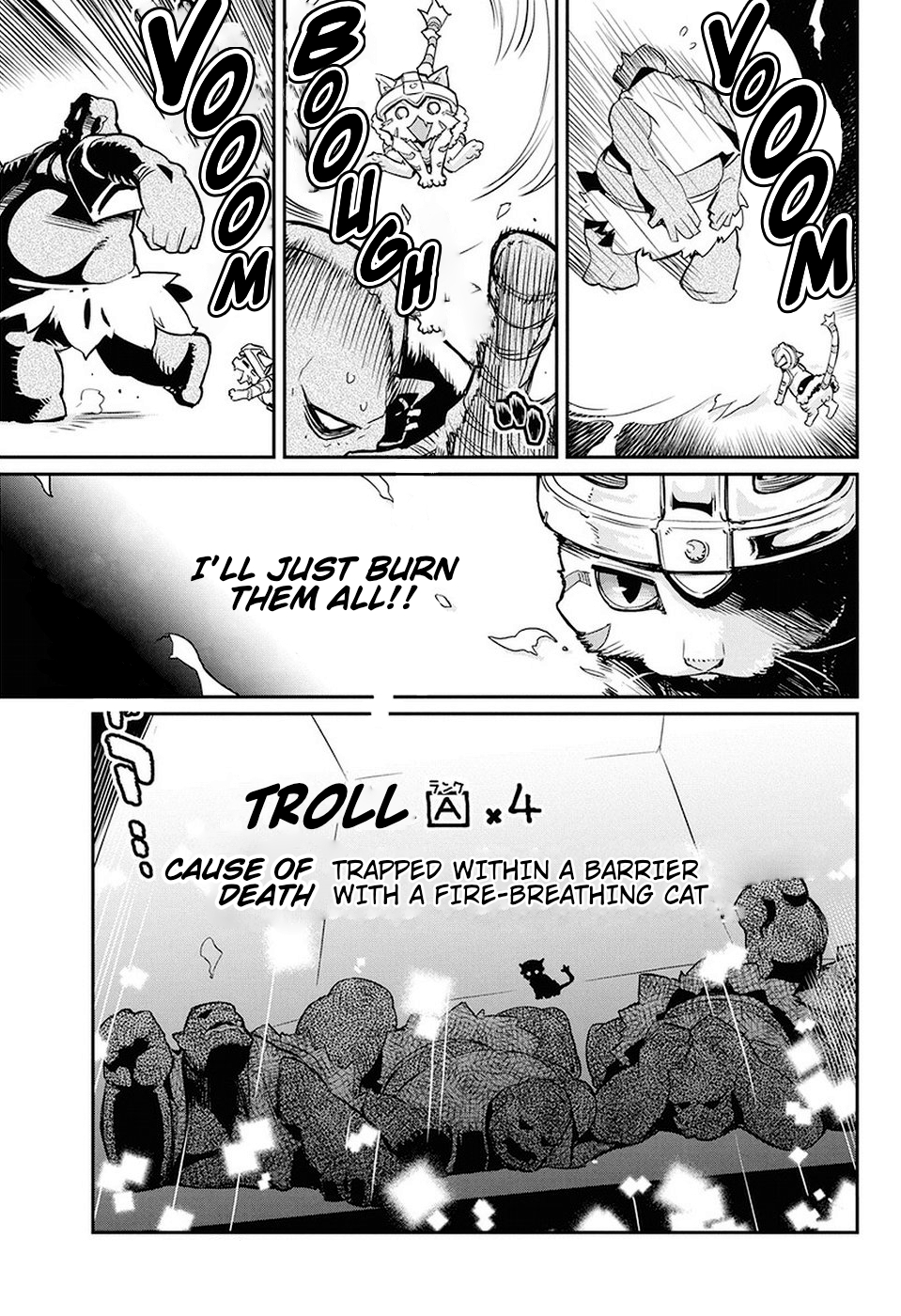 I Am Behemoth Of The S Rank Monster But I Am Mistaken As A Cat And I Live As A Pet Of Elf Girl Chapter 14 page 10 - Chapter 14: Fighting the demon to the death