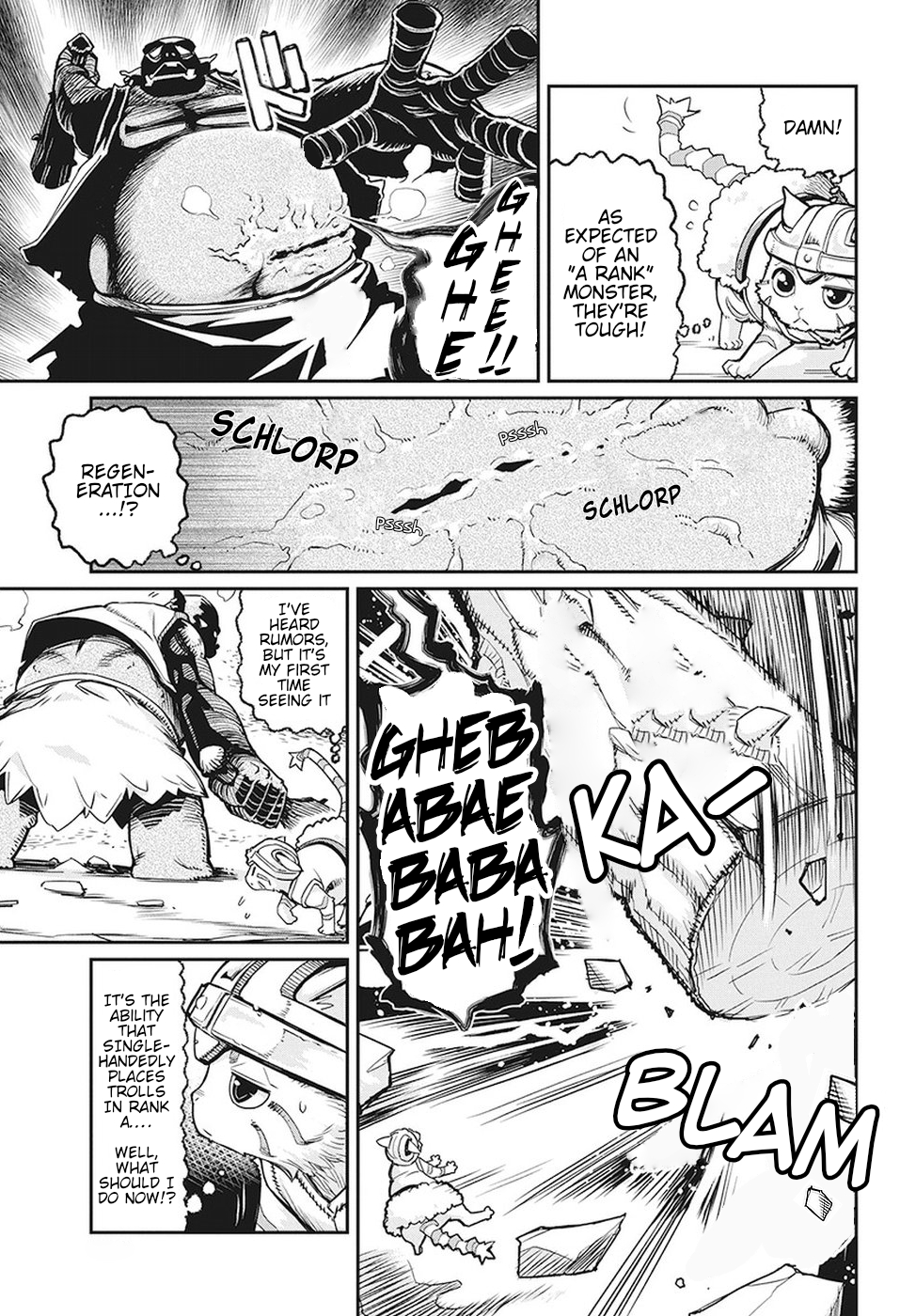 I Am Behemoth Of The S Rank Monster But I Am Mistaken As A Cat And I Live As A Pet Of Elf Girl Chapter 14 page 4 - Chapter 14: Fighting the demon to the death