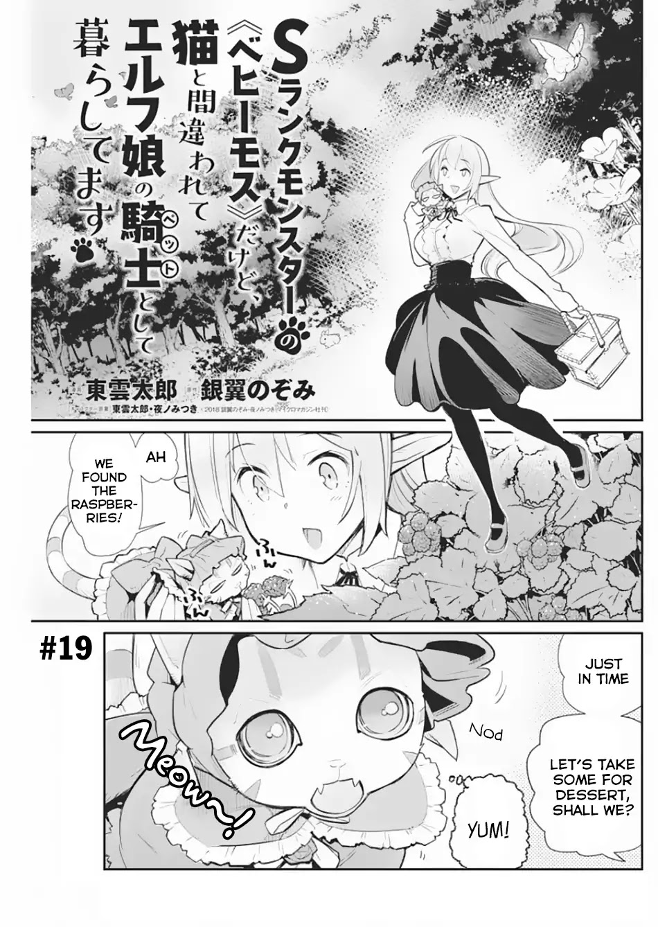 I Am Behemoth Of The S Rank Monster But I Am Mistaken As A Cat And I Live As A Pet Of Elf Girl Chapter 19 page 2 - Chapter 19