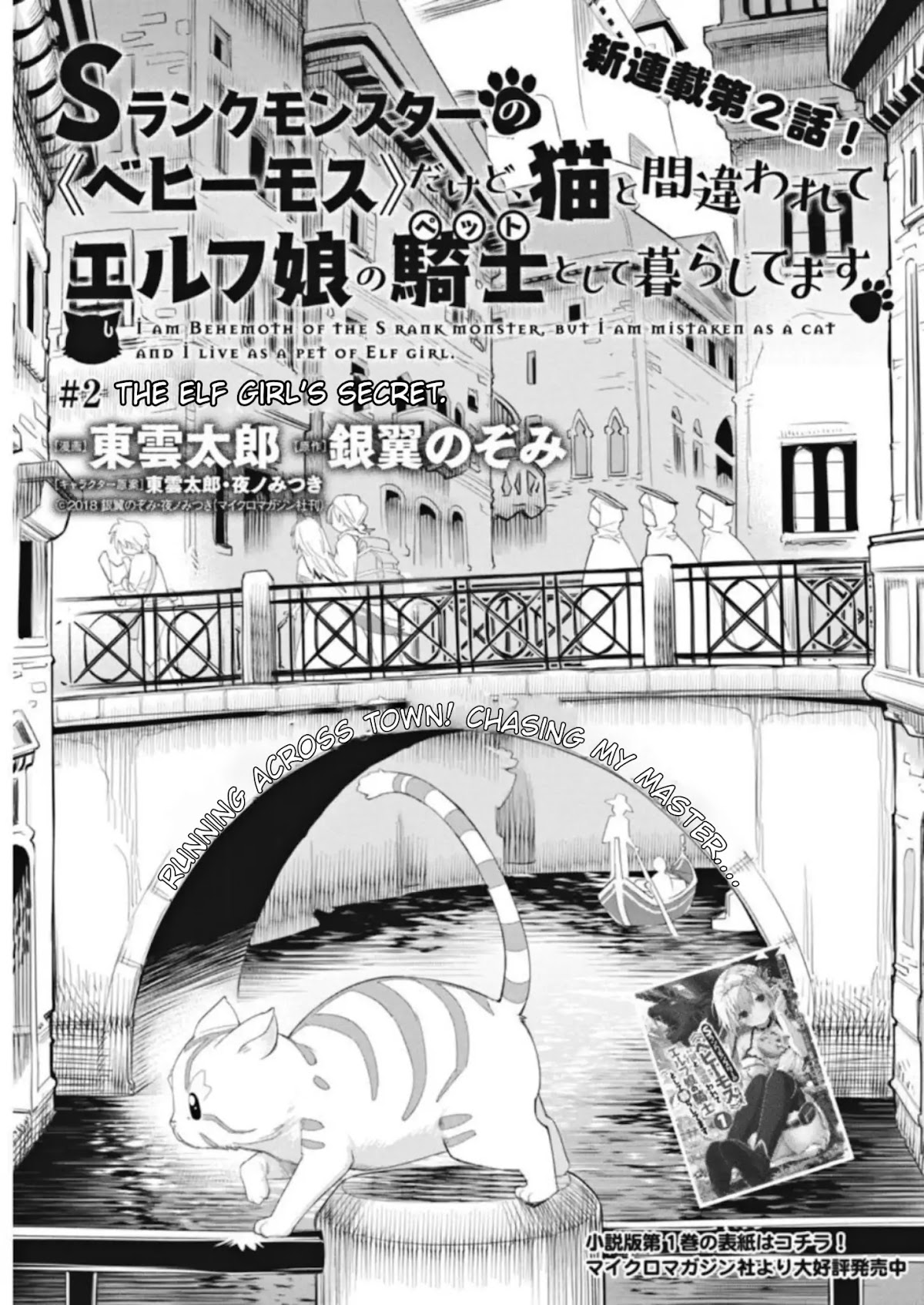 I Am Behemoth Of The S Rank Monster But I Am Mistaken As A Cat And I Live As A Pet Of Elf Girl Chapter 2 page 1 - Chapter 2: The Elf Girl's Secret
