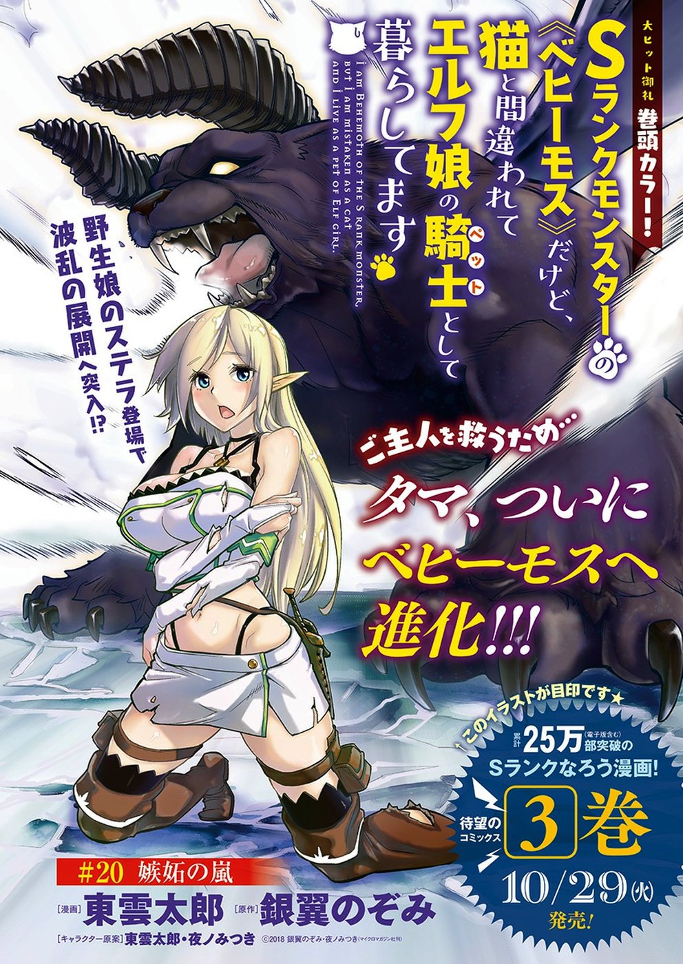 I Am Behemoth Of The S Rank Monster But I Am Mistaken As A Cat And I Live As A Pet Of Elf Girl Chapter 20 page 2 - Chapter 20