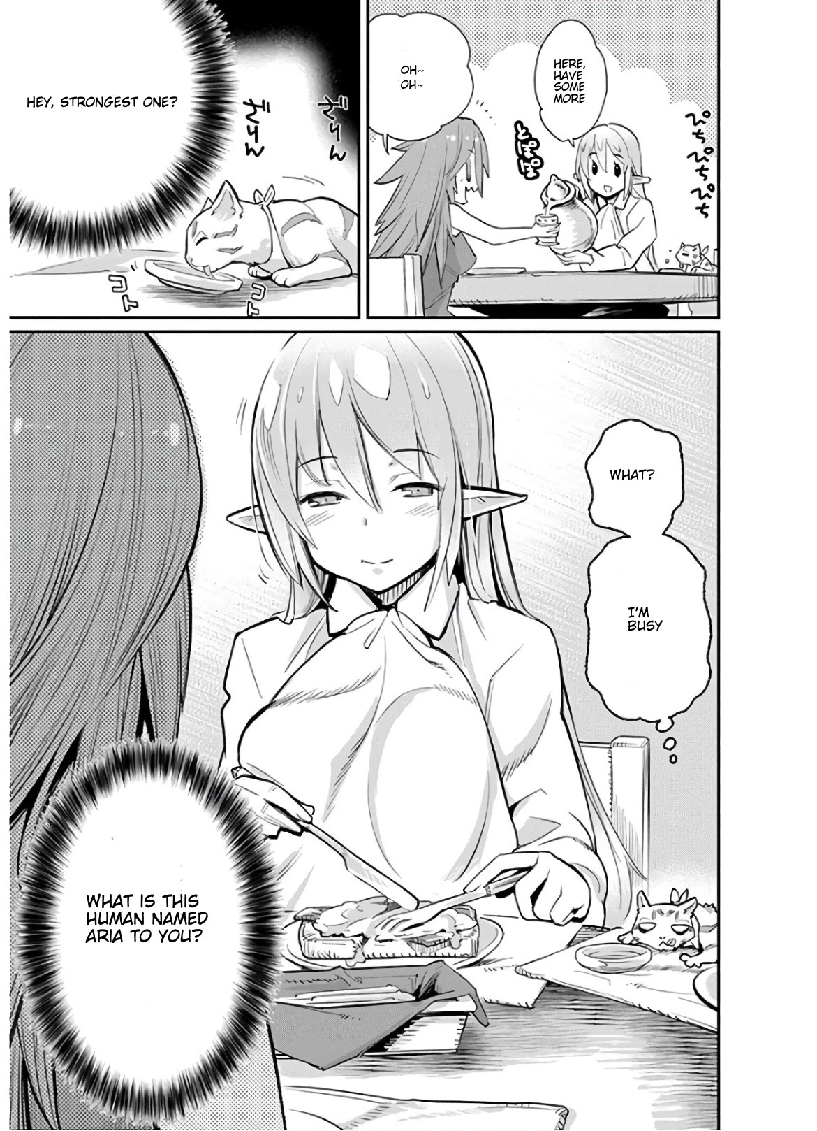 I Am Behemoth Of The S Rank Monster But I Am Mistaken As A Cat And I Live As A Pet Of Elf Girl Chapter 22 page 13 - Chapter 22