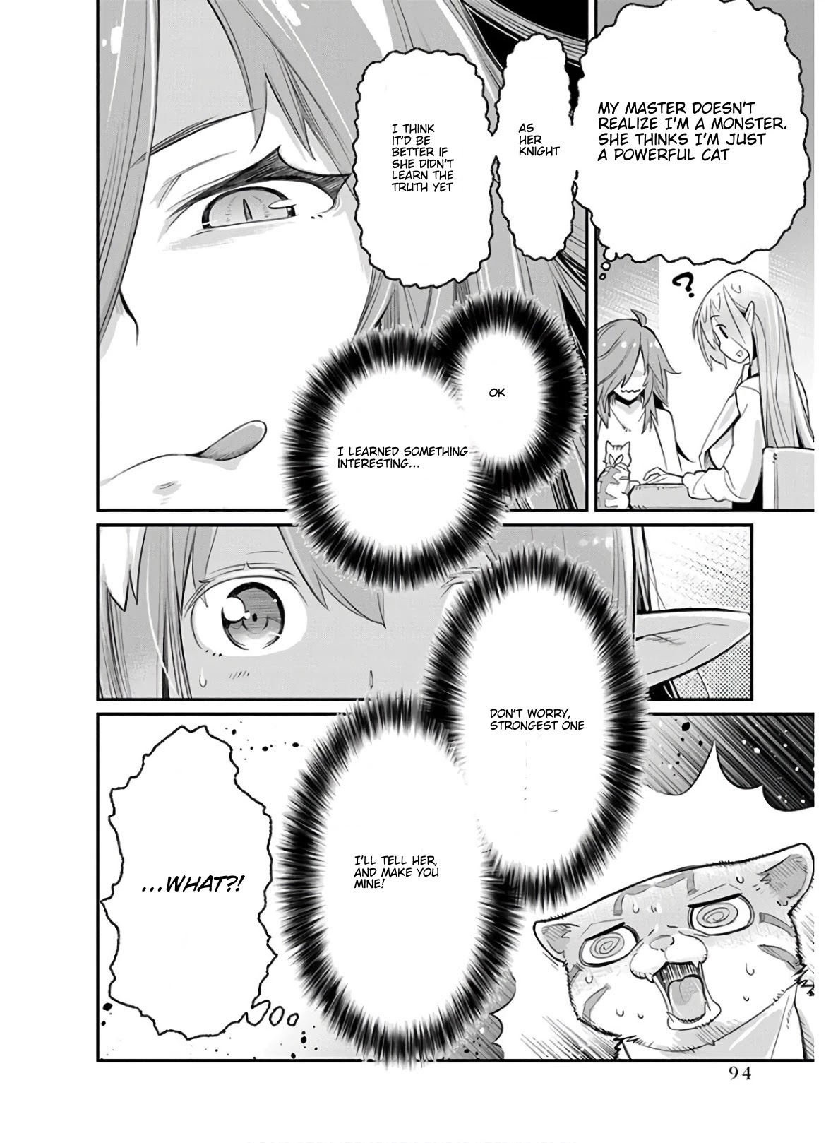 I Am Behemoth Of The S Rank Monster But I Am Mistaken As A Cat And I Live As A Pet Of Elf Girl Chapter 22 page 16 - Chapter 22