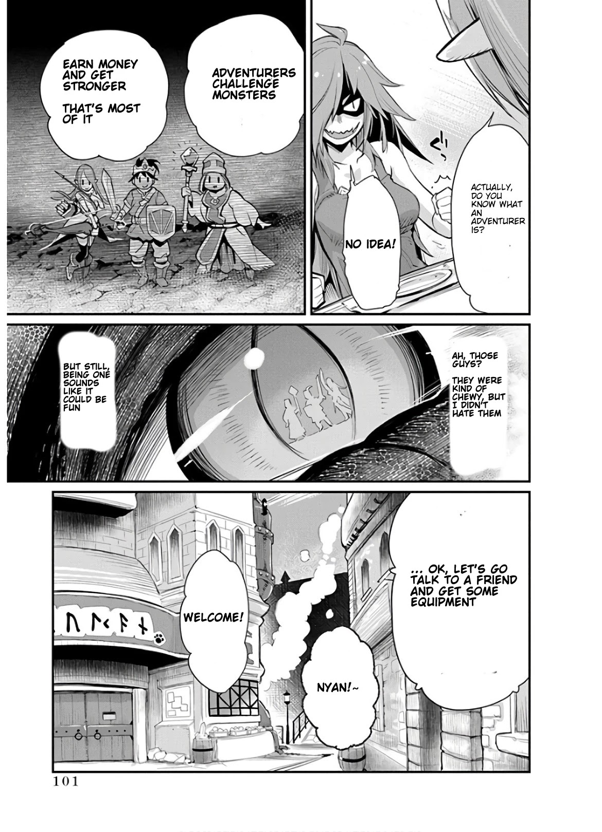 I Am Behemoth Of The S Rank Monster But I Am Mistaken As A Cat And I Live As A Pet Of Elf Girl Chapter 22 page 23 - Chapter 22
