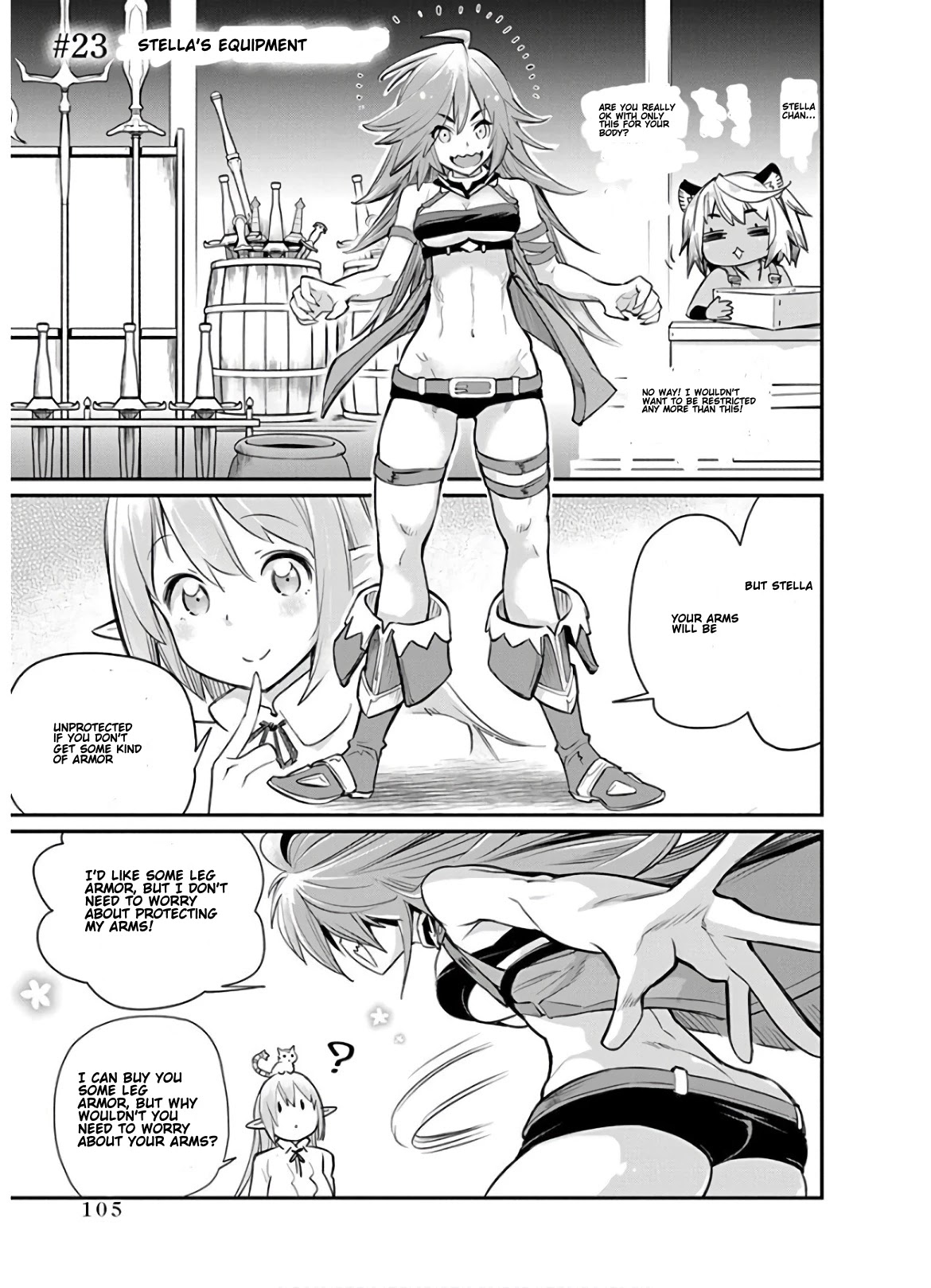 I Am Behemoth Of The S Rank Monster But I Am Mistaken As A Cat And I Live As A Pet Of Elf Girl Chapter 23 page 1 - Chapter 23: Stella's Equipment