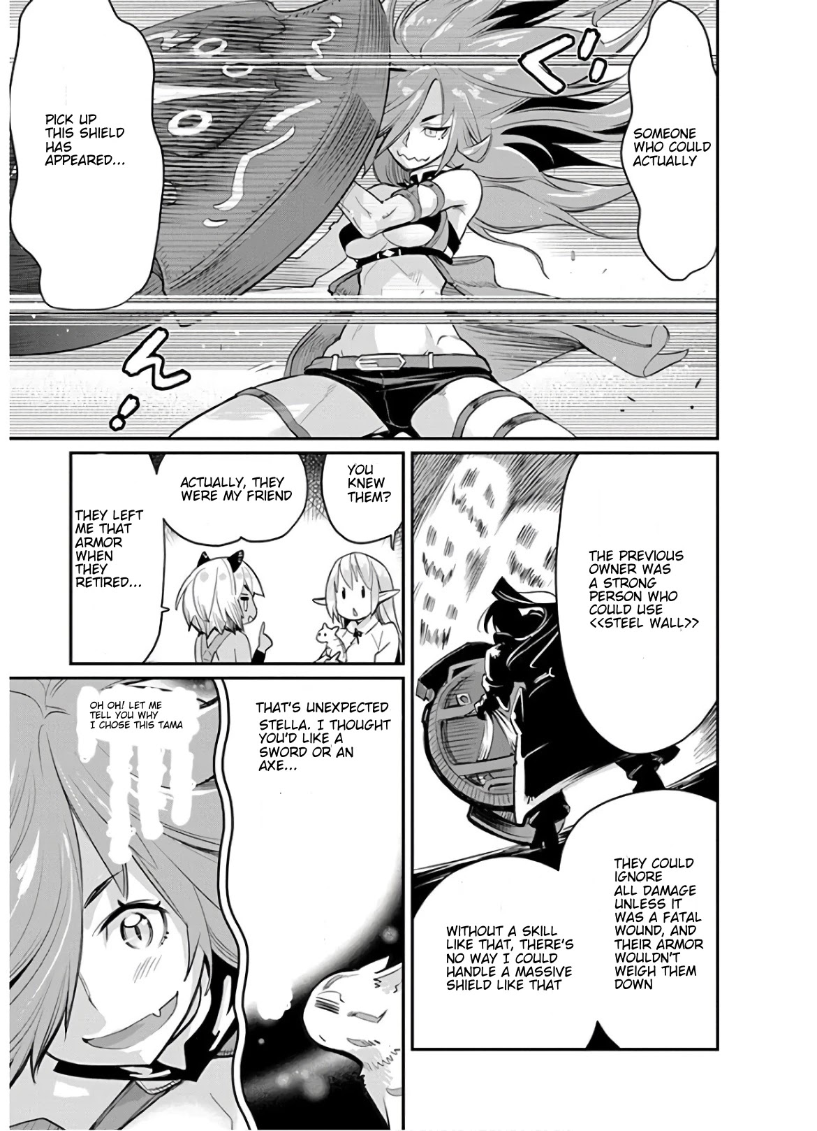 I Am Behemoth Of The S Rank Monster But I Am Mistaken As A Cat And I Live As A Pet Of Elf Girl Chapter 23 page 11 - Chapter 23: Stella's Equipment