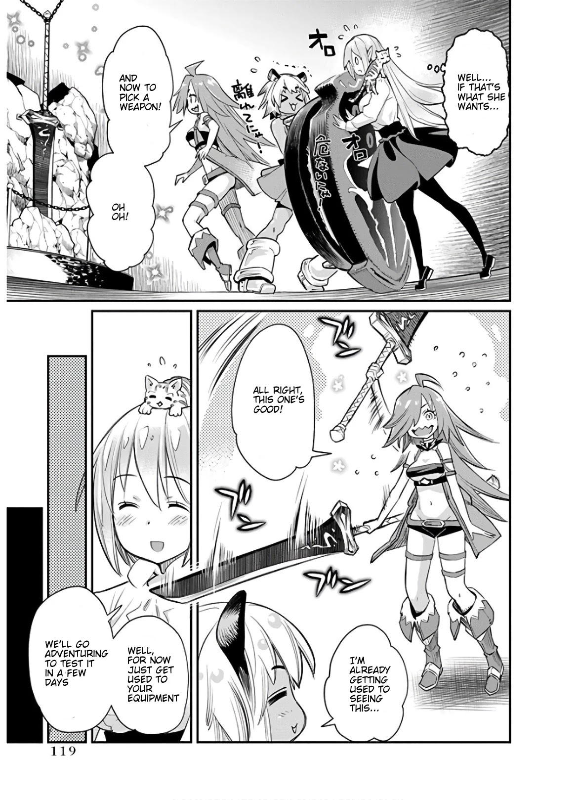 I Am Behemoth Of The S Rank Monster But I Am Mistaken As A Cat And I Live As A Pet Of Elf Girl Chapter 23 page 15 - Chapter 23: Stella's Equipment