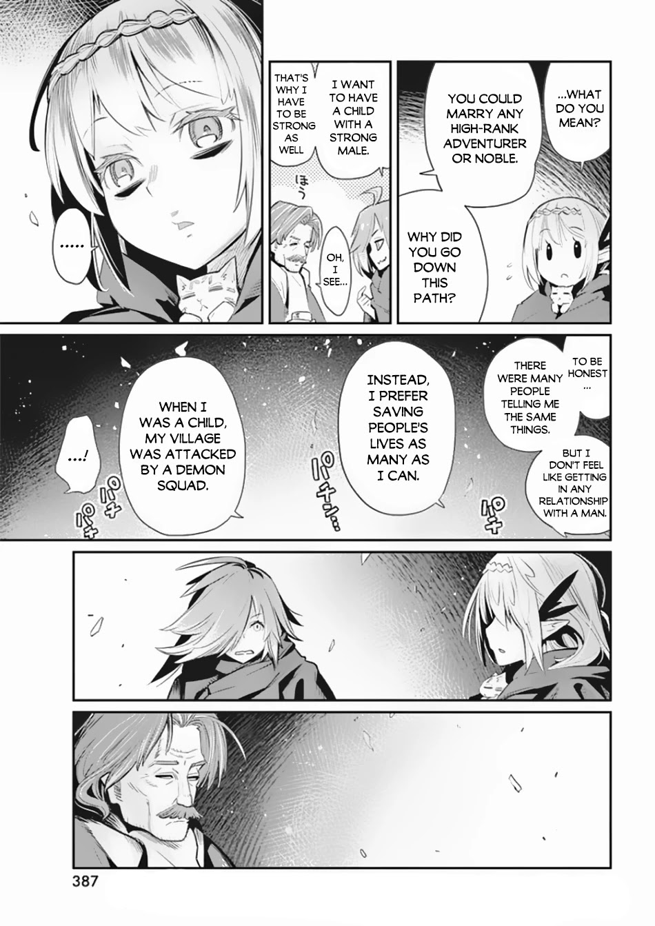 I Am Behemoth Of The S Rank Monster But I Am Mistaken As A Cat And I Live As A Pet Of Elf Girl Chapter 27 page 19 - Chapter 27: Incident on The Way